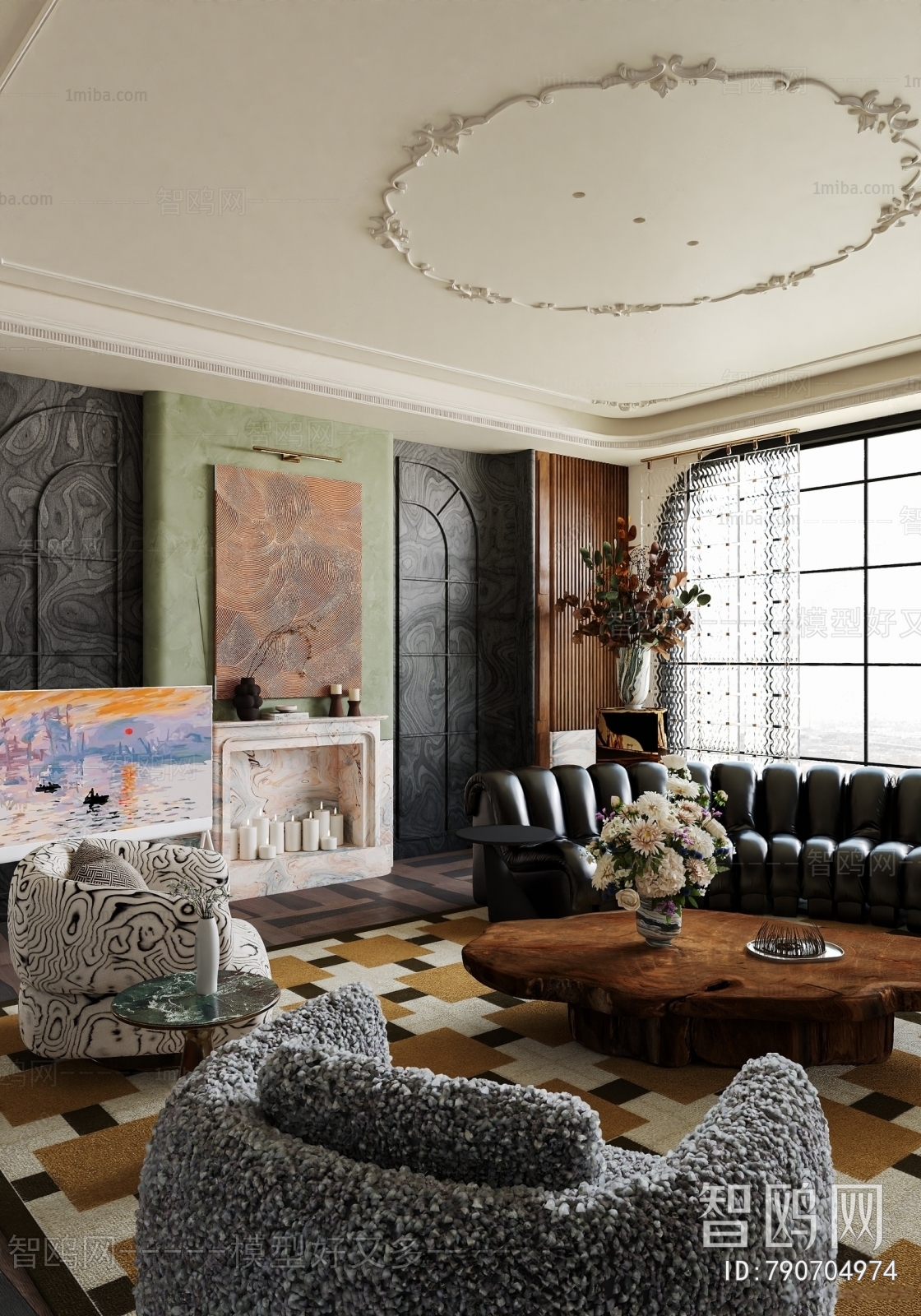 French Style A Living Room