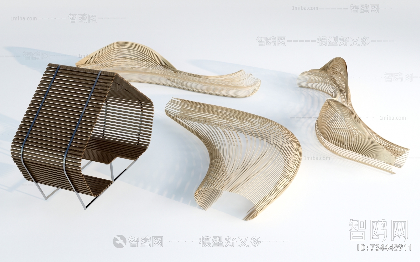 Modern Communal Chair