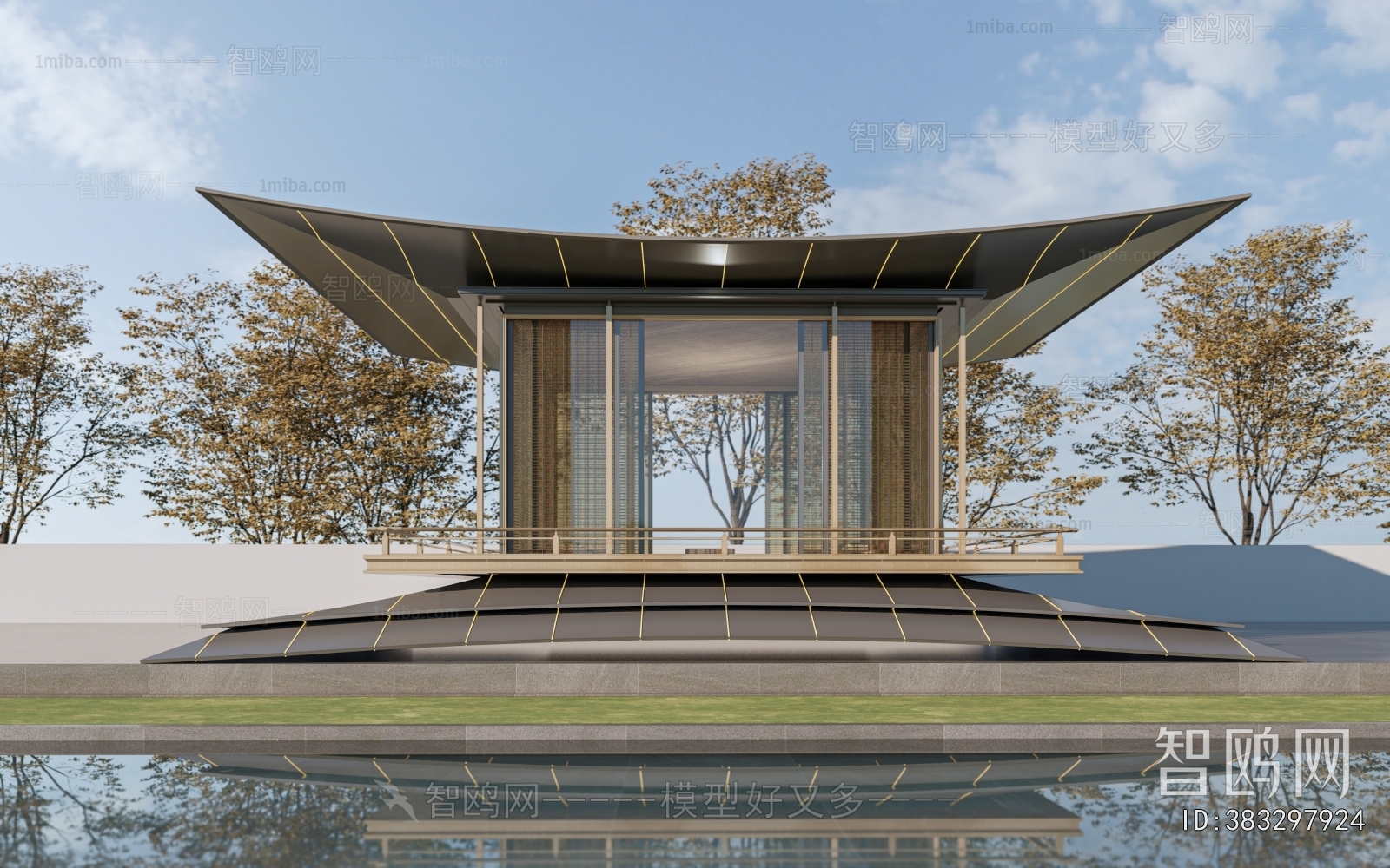 New Chinese Style Pavilion