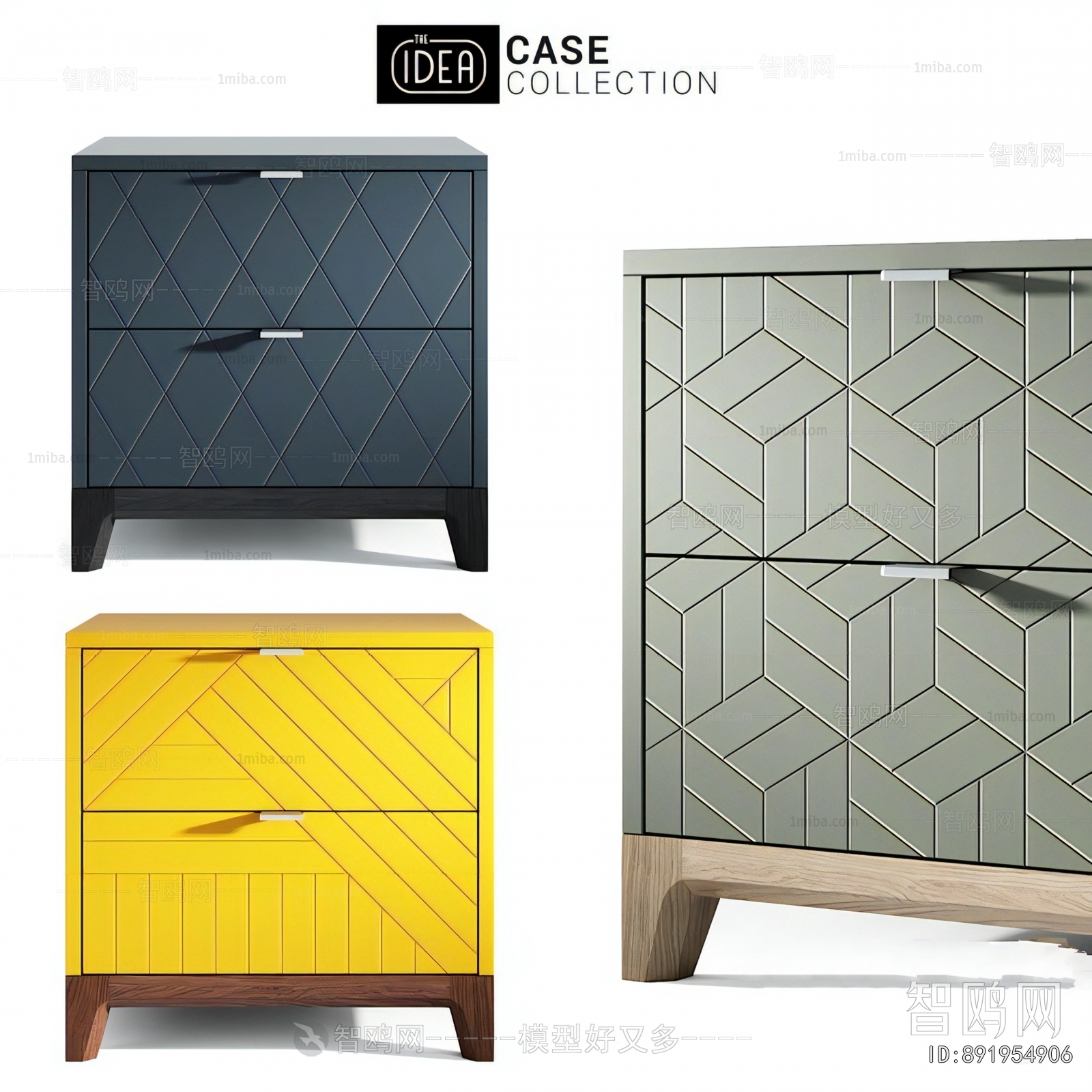 Modern Bedside Cupboard