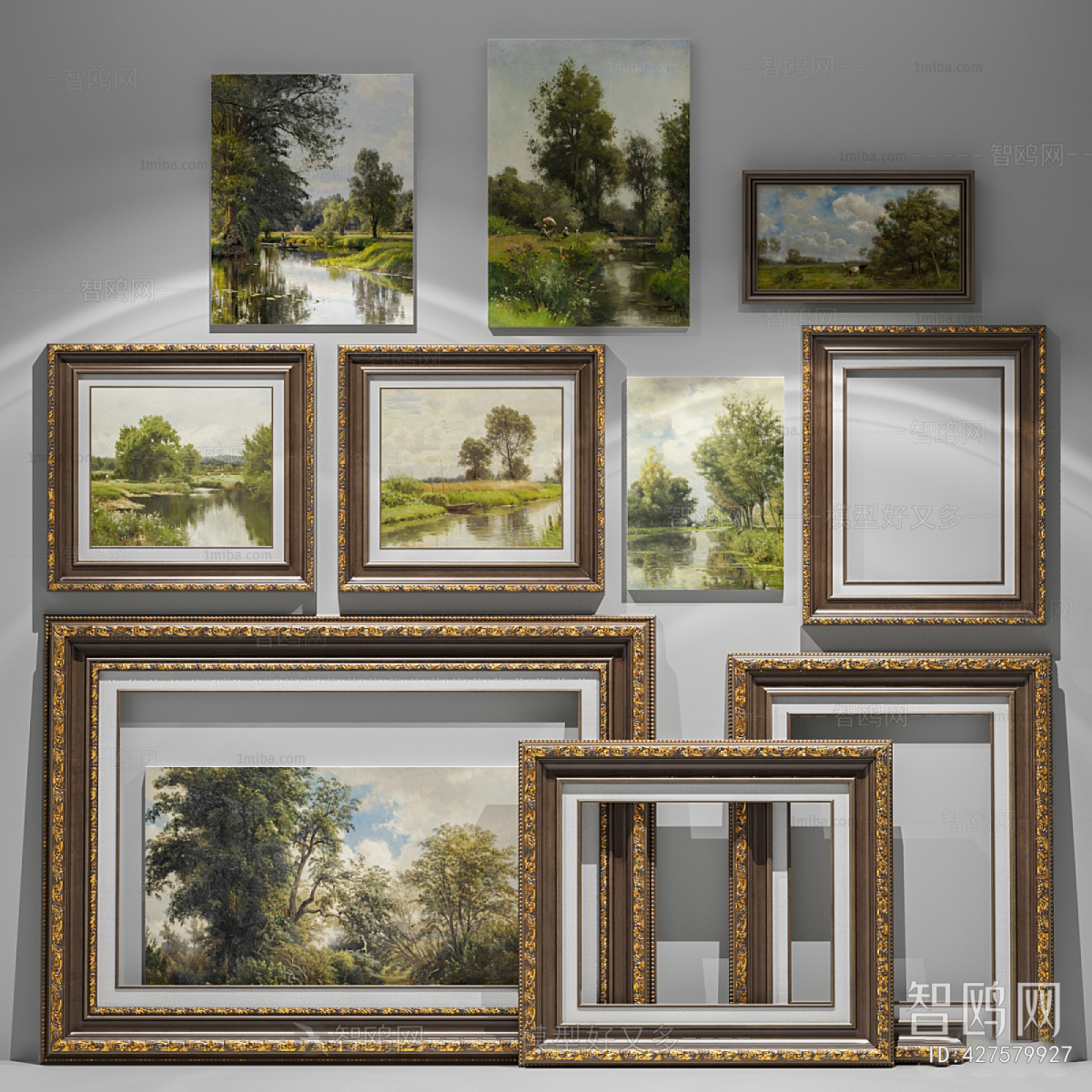 American Style Painting