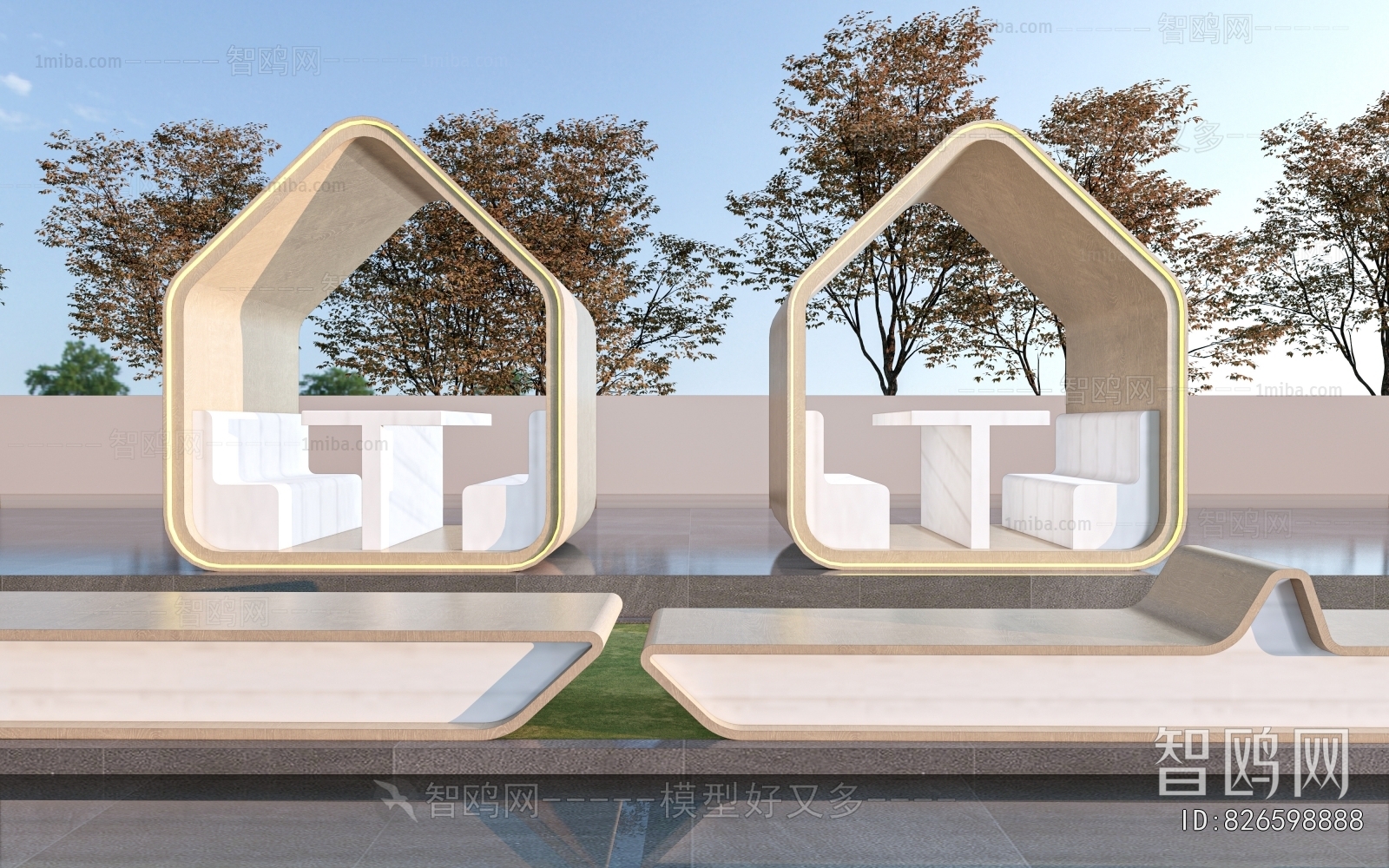 Modern Communal Chair