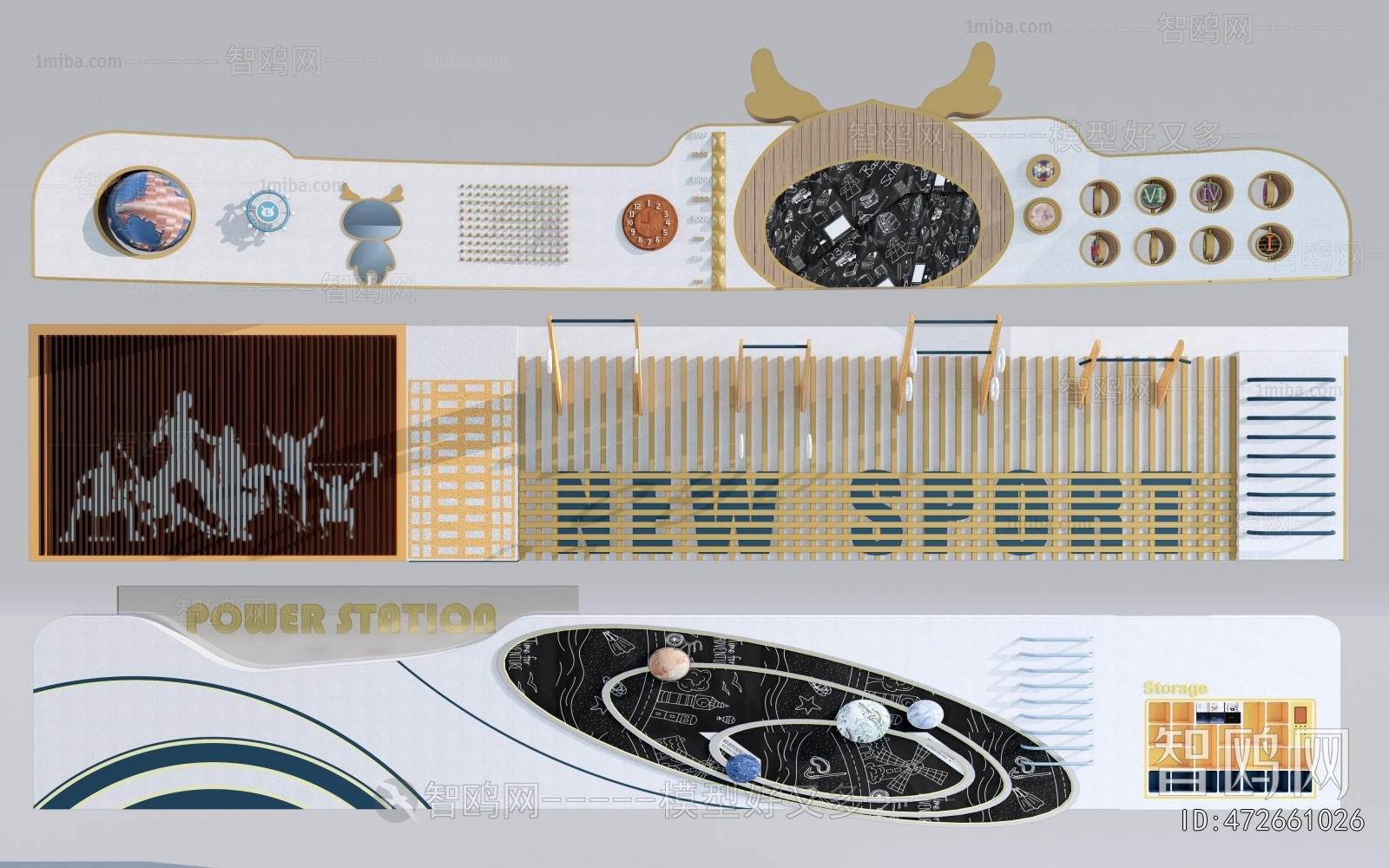 Modern Landscape Wall