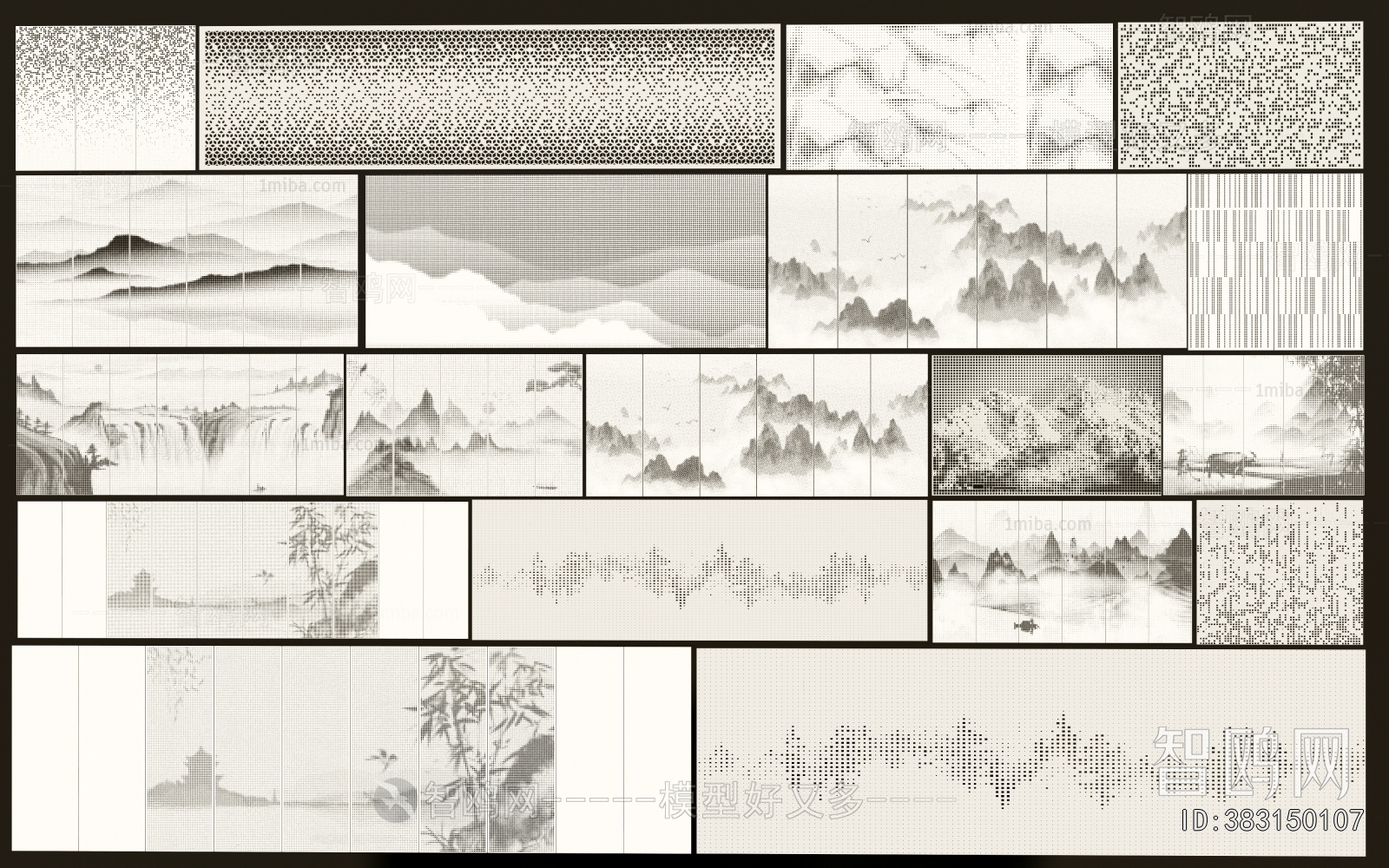 New Chinese Style Panels