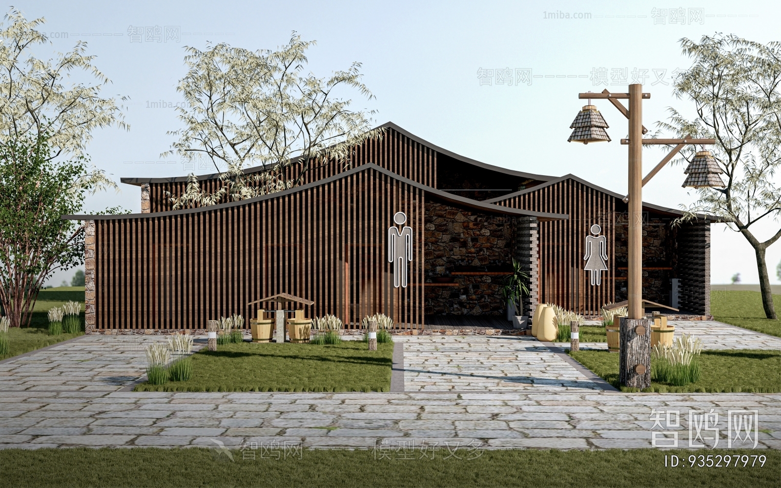 New Chinese Style Public Building