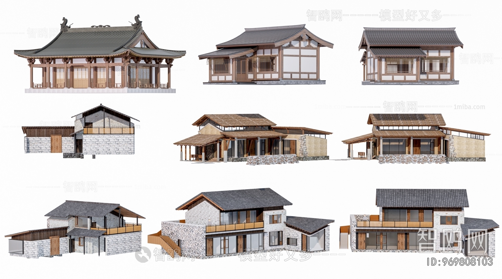 New Chinese Style Residential Building