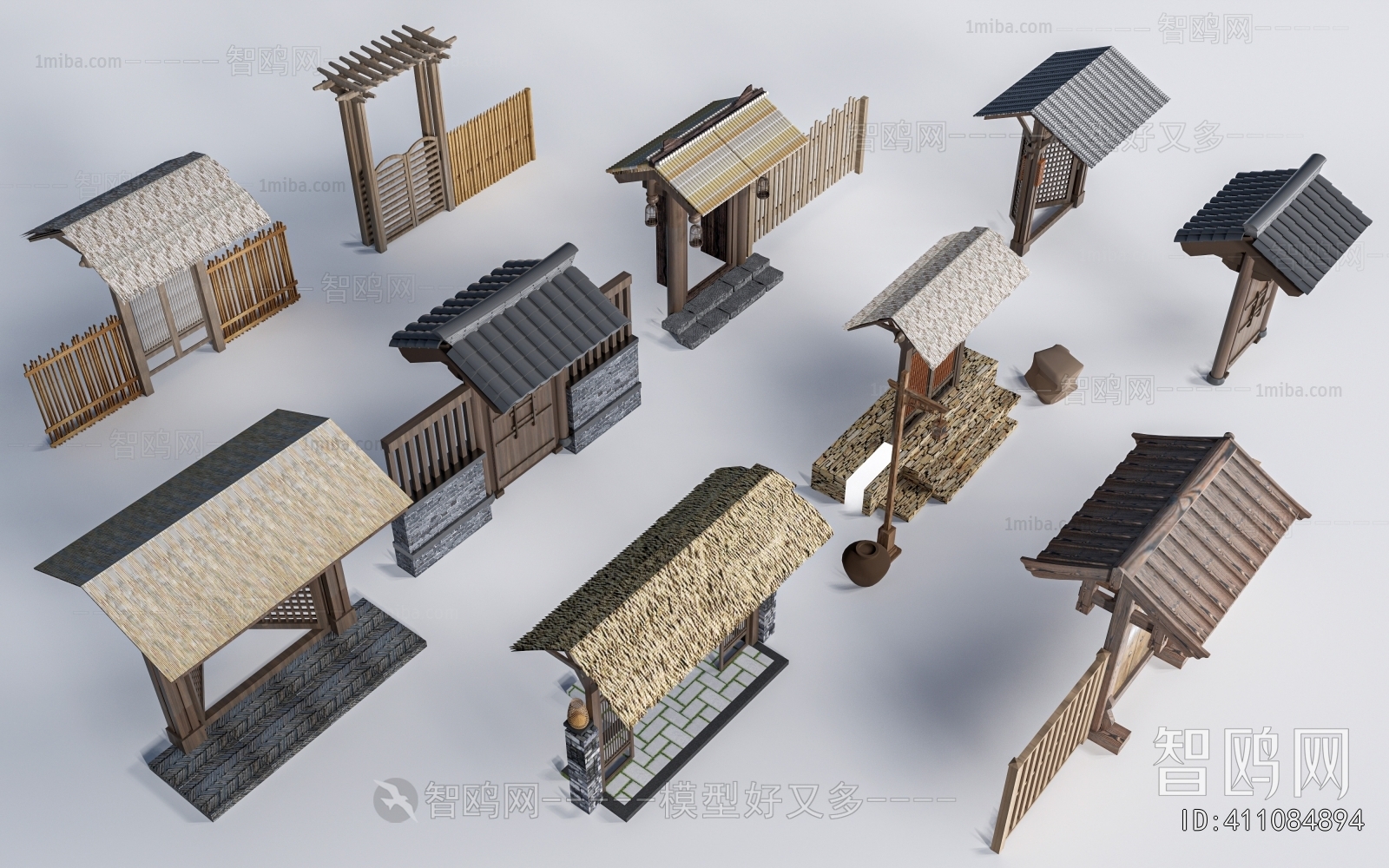 New Chinese Style Gate