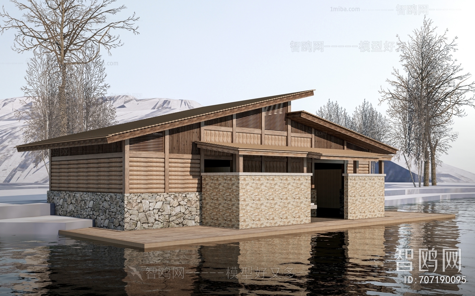 New Chinese Style Public Building