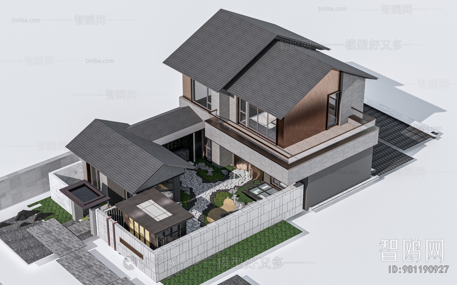 New Chinese Style Detached Villa