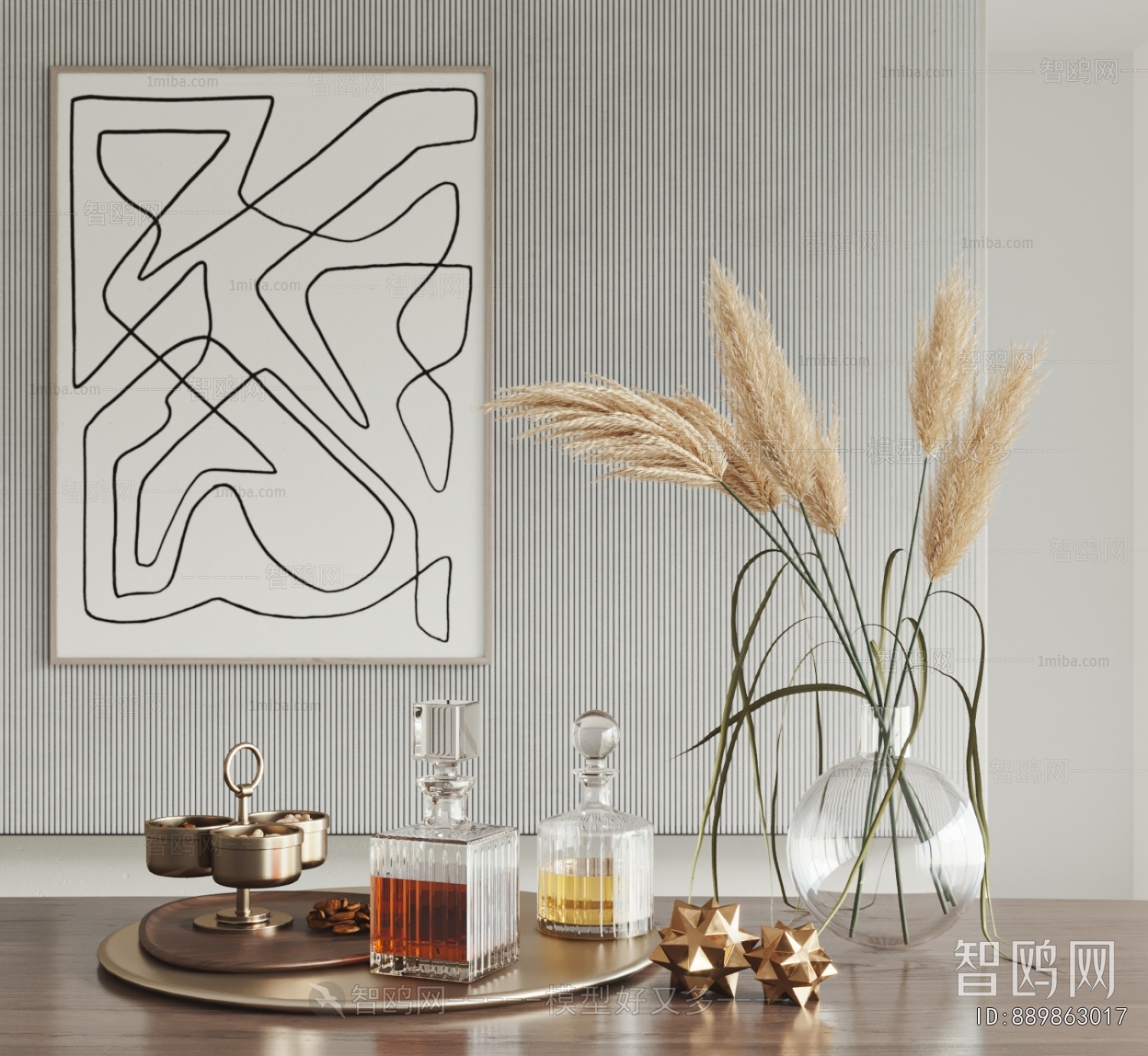 Modern Decorative Set