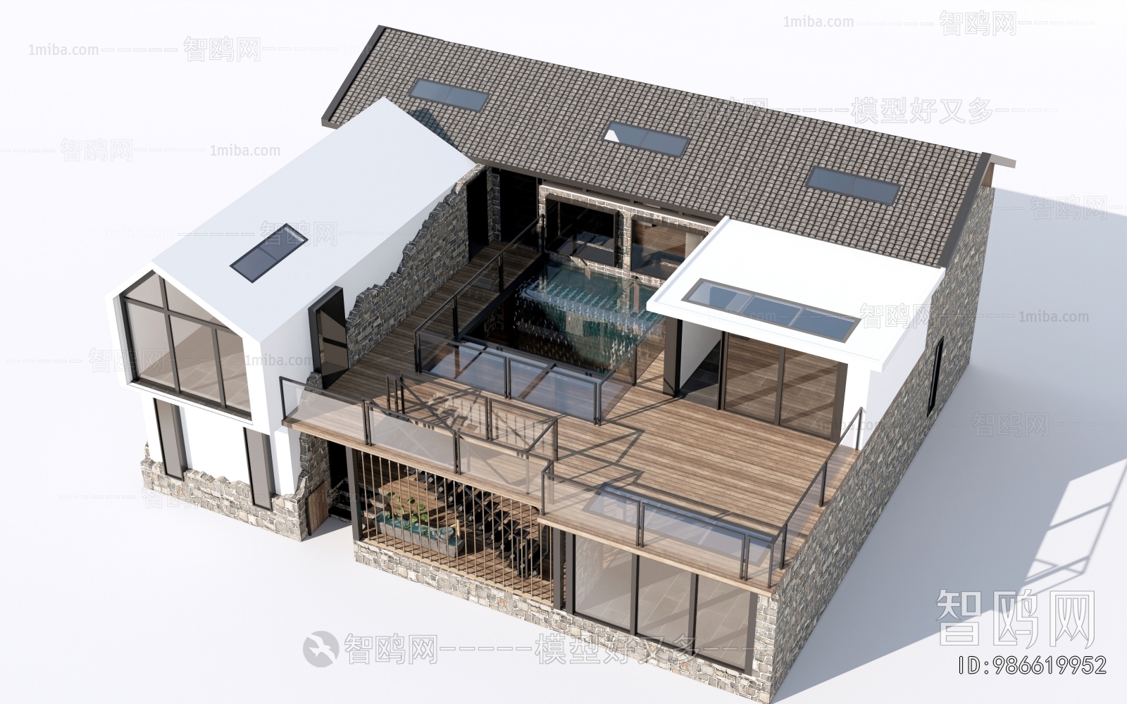 New Chinese Style Residential Building