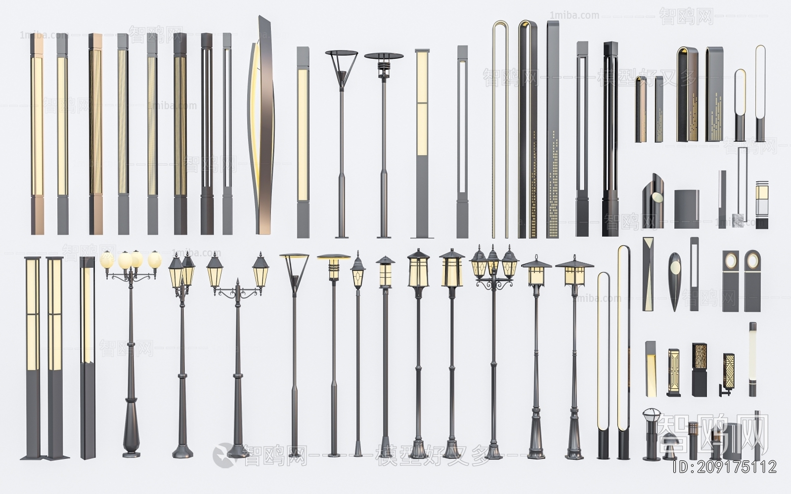 New Chinese Style Outdoor Light