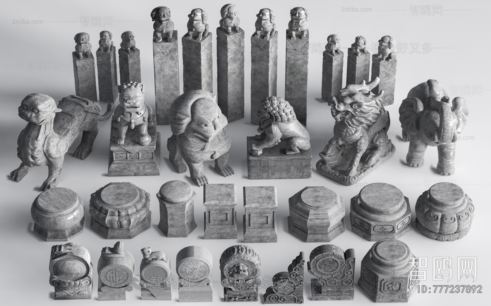 Chinese Style Column