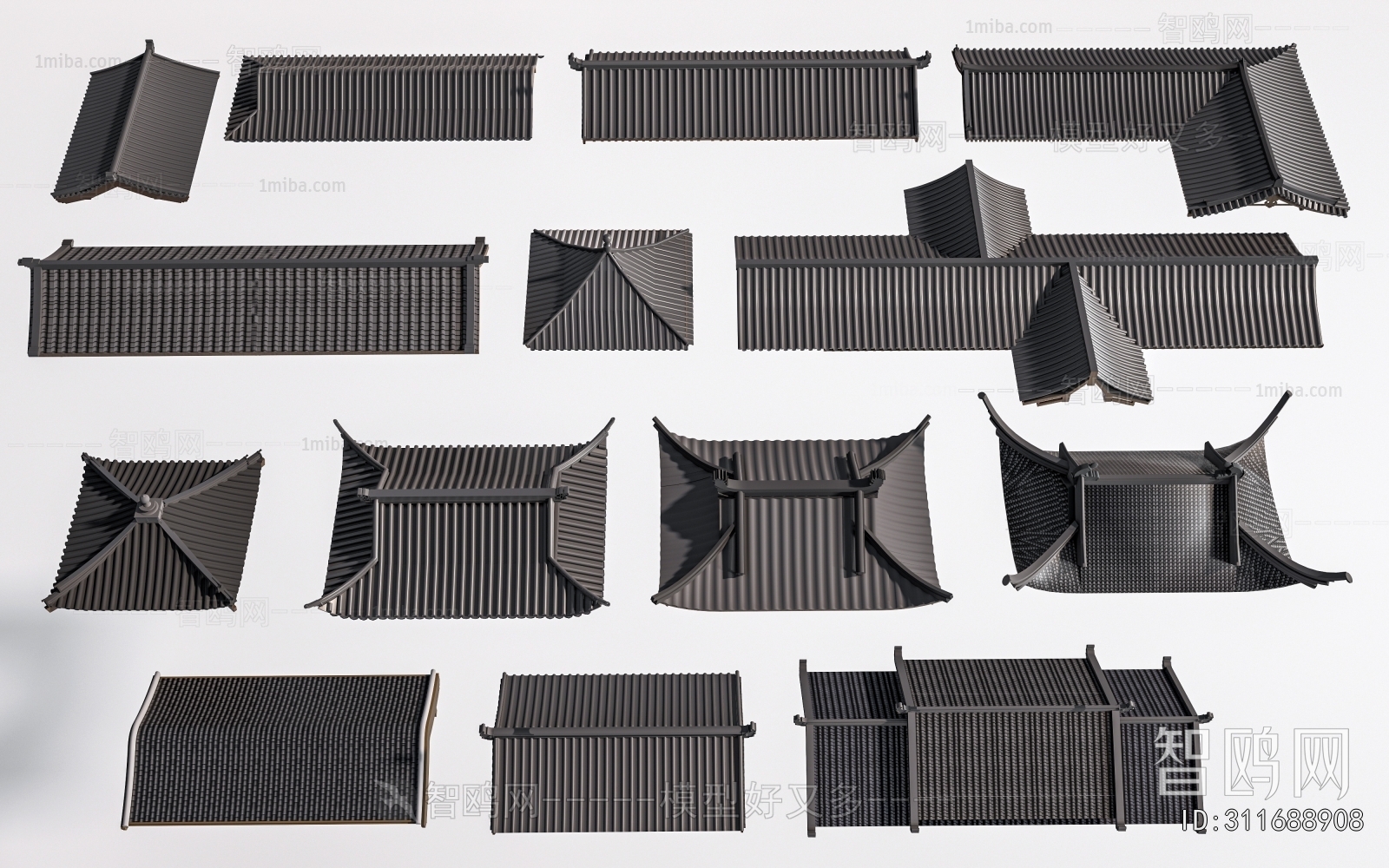 Chinese Style Building Component