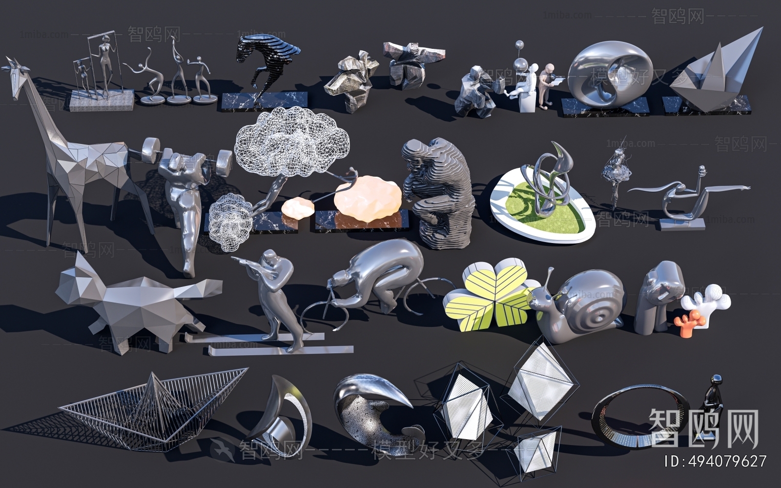 Modern Sculpture Sketch