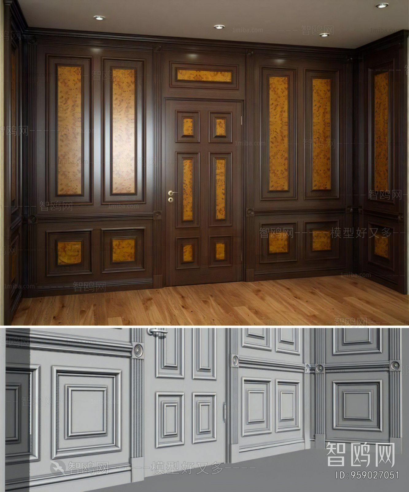 European Style Single Door