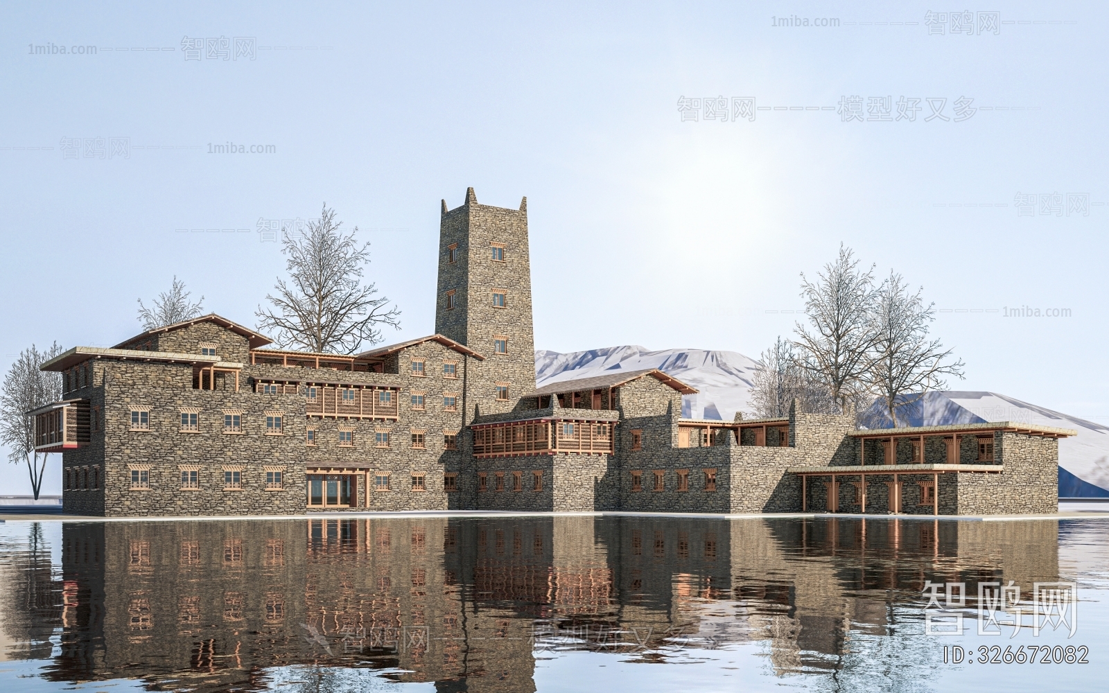 Modern Appearance Of Commercial Building