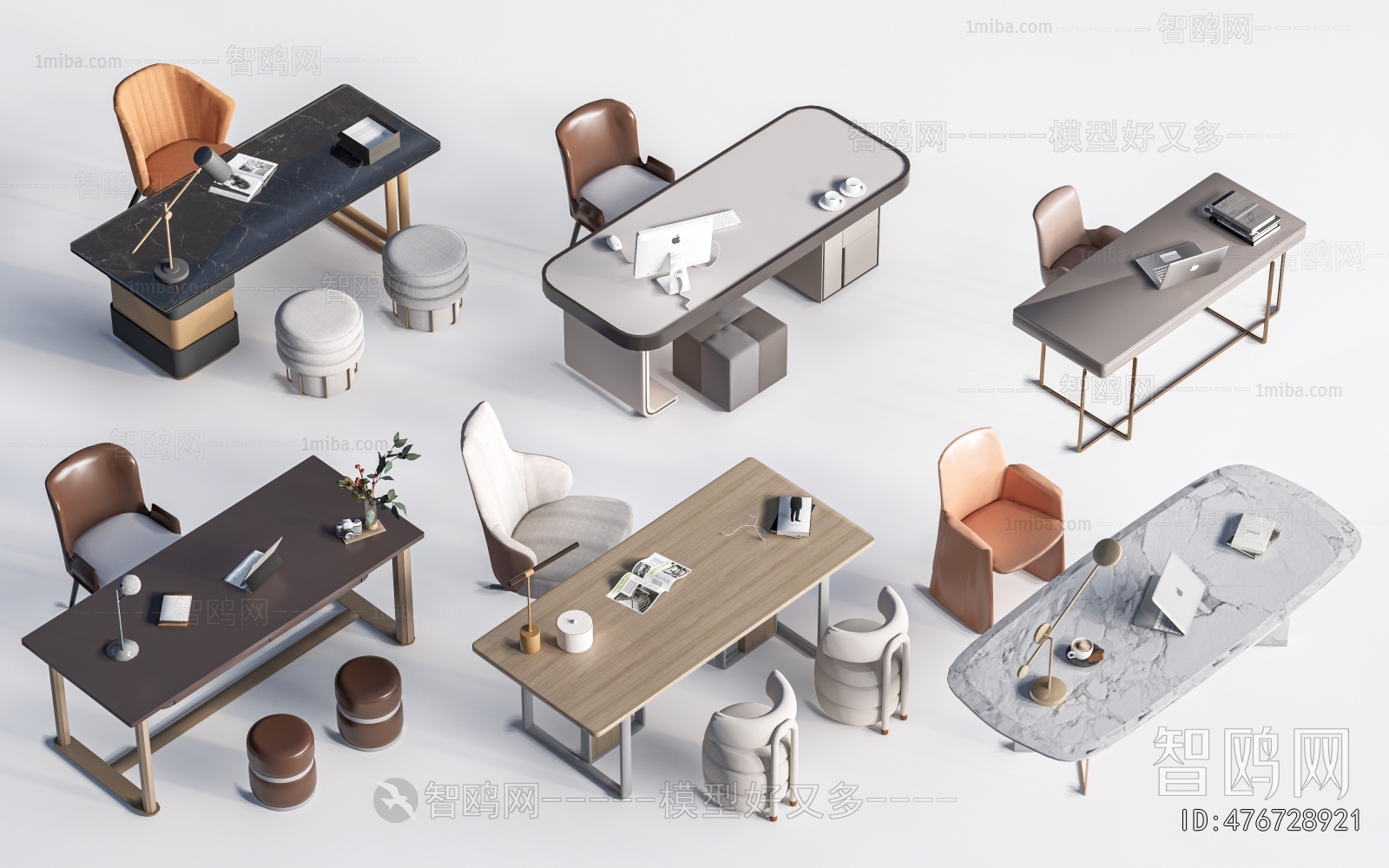 Modern Computer Desk And Chair