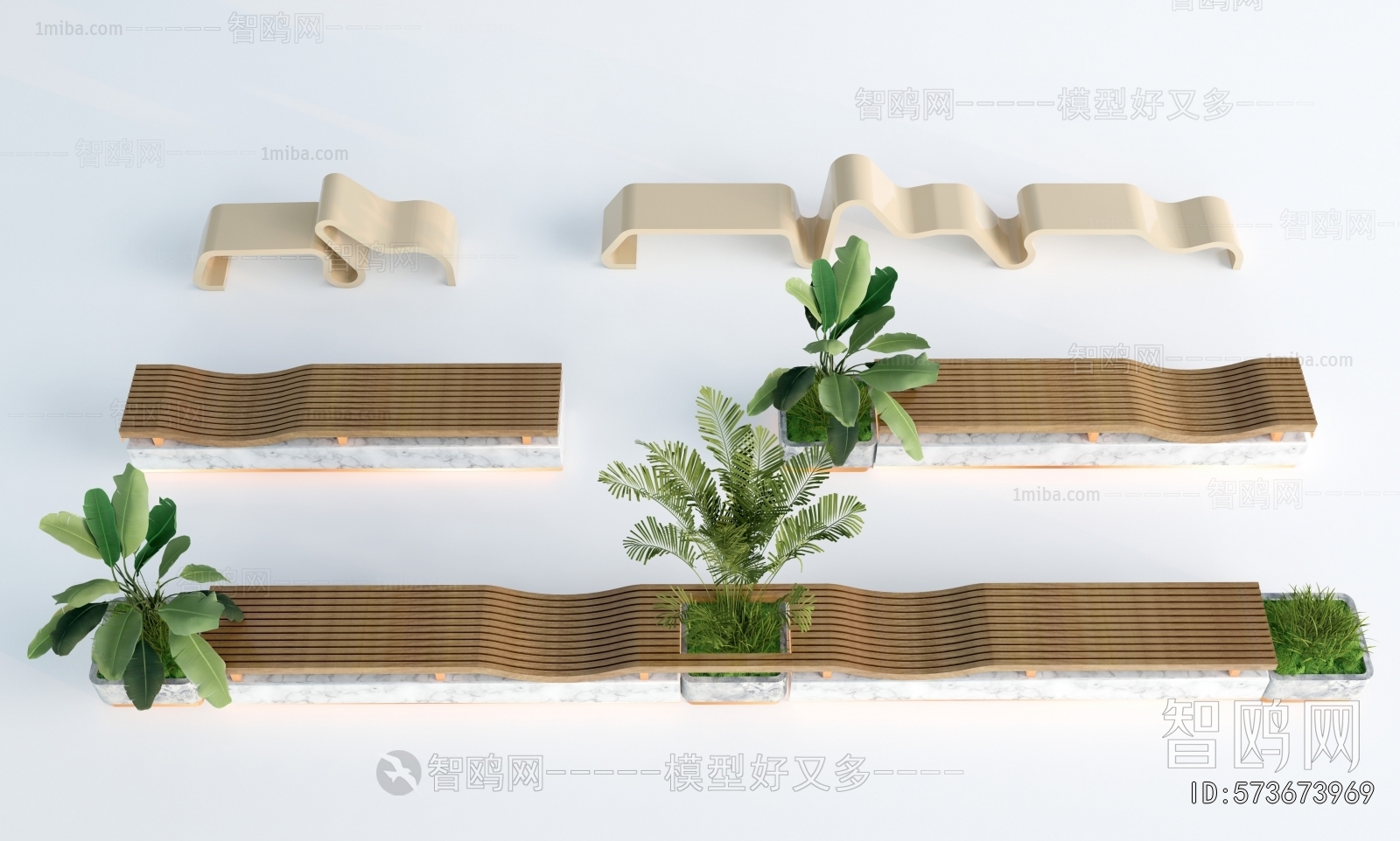 Modern Communal Chair