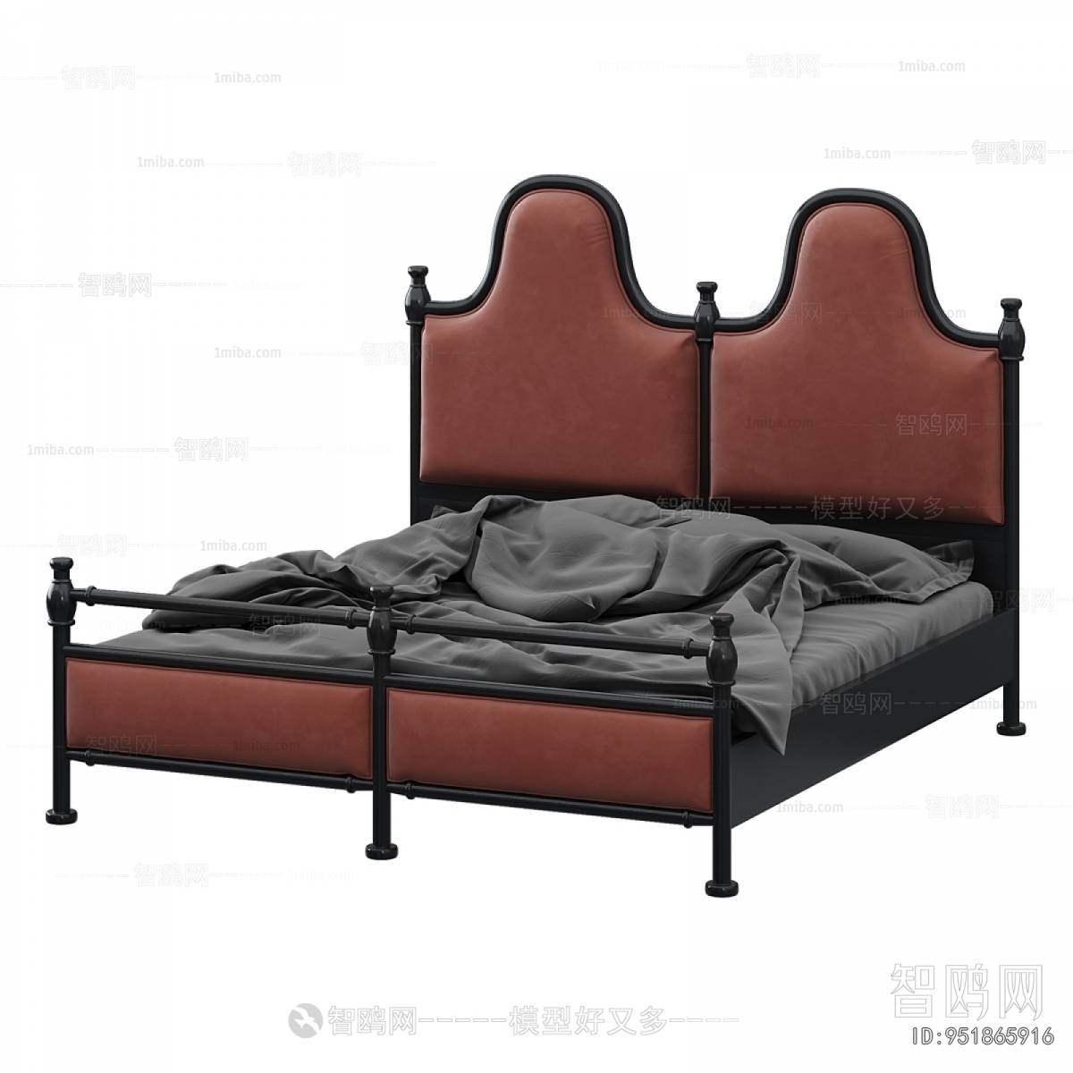 French Style Double Bed