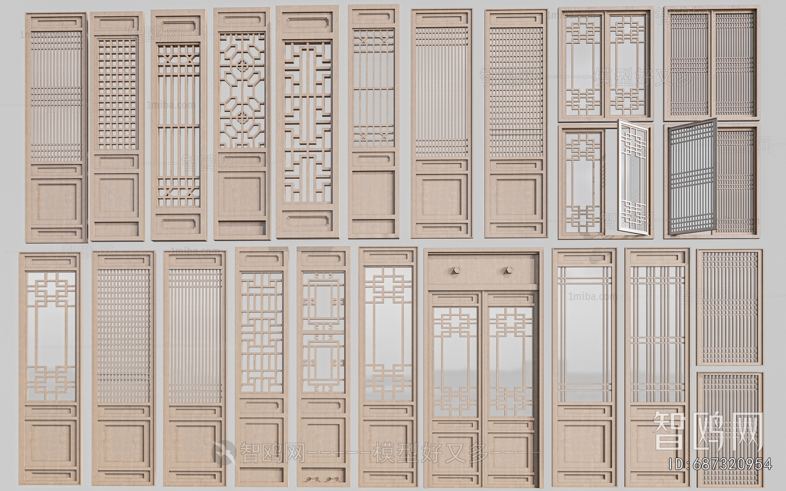 New Chinese Style Window