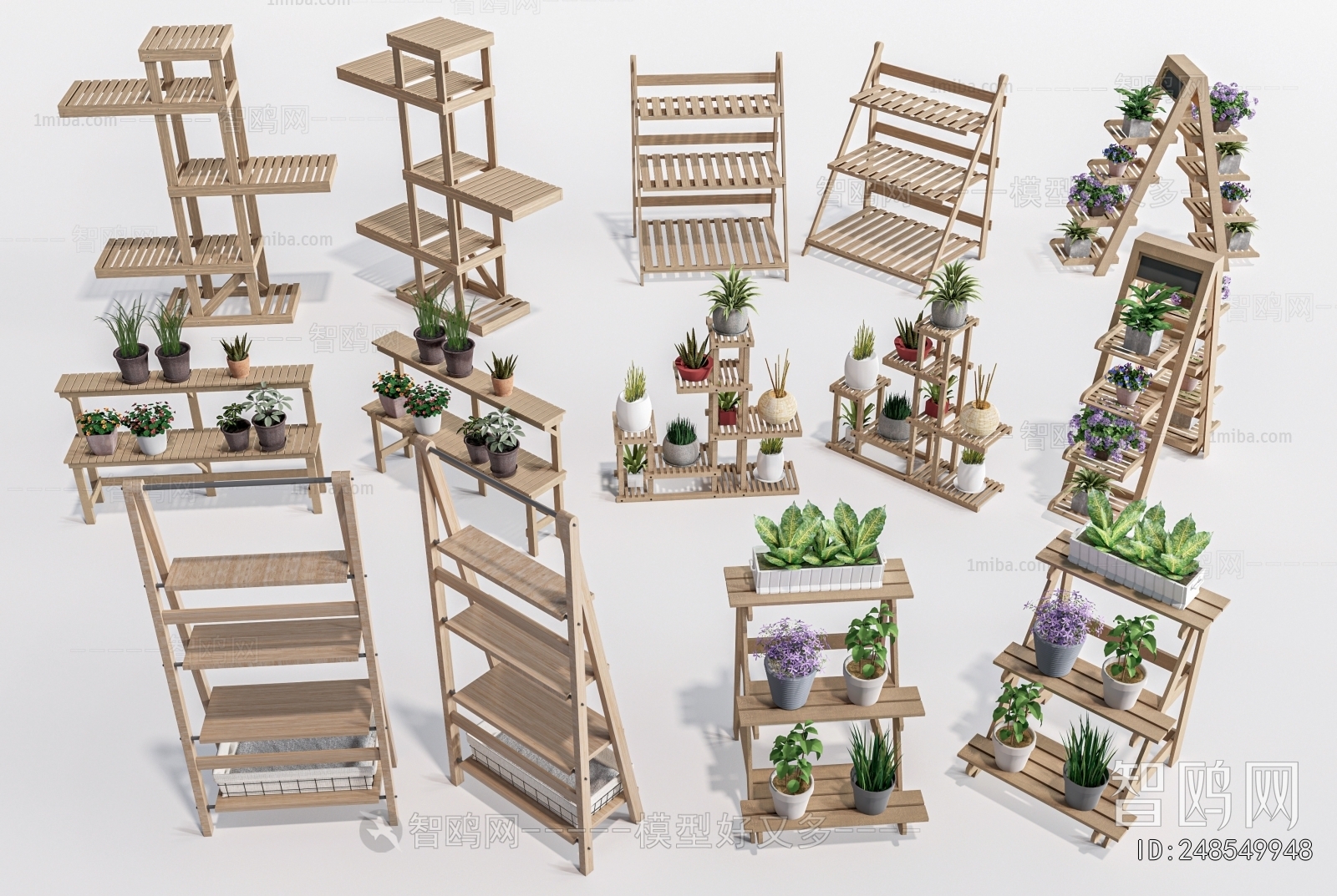 Modern Flower Rack