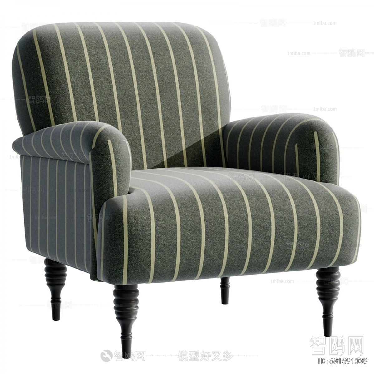 American Style Single Sofa