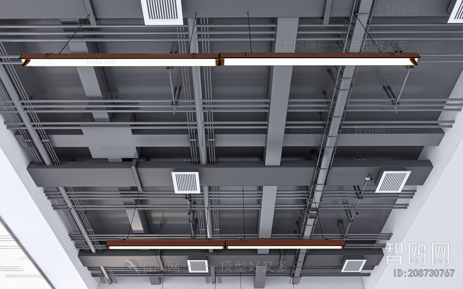 Industrial Style Suspended Ceiling