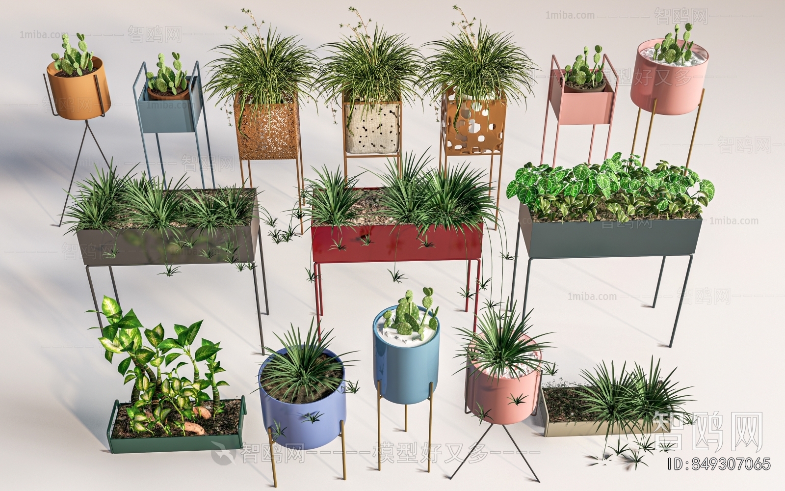 Modern Flower Bed, Flower Bowl, Flower Box