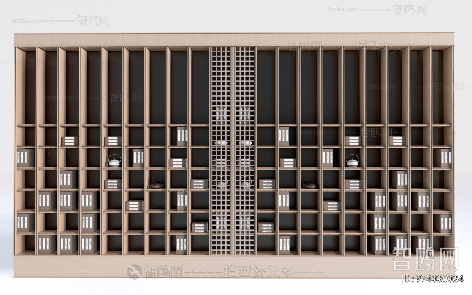 New Chinese Style Decorative Cabinet