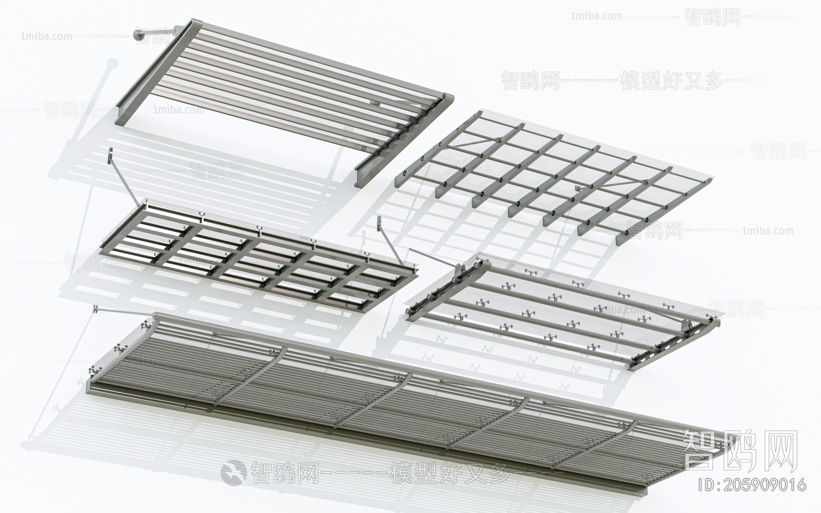 Modern Sunshade/Canopy/Tensioning Film