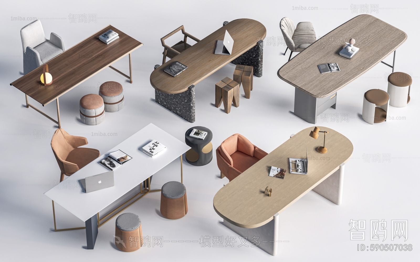 Modern Computer Desk And Chair