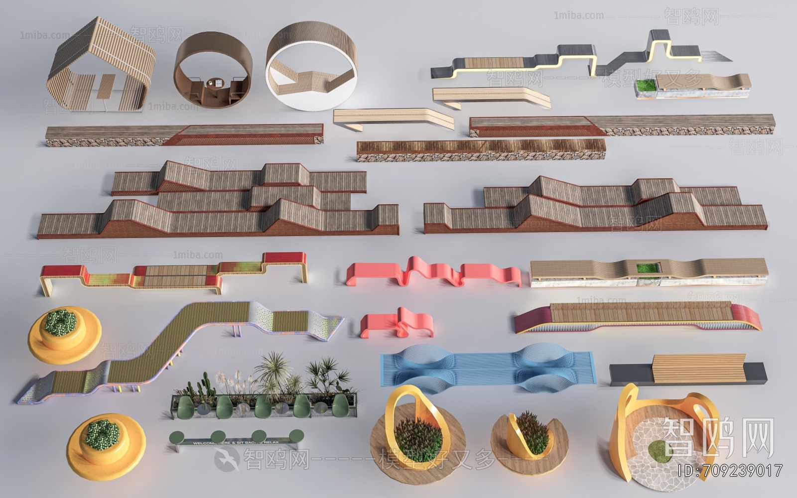 Modern Communal Chair