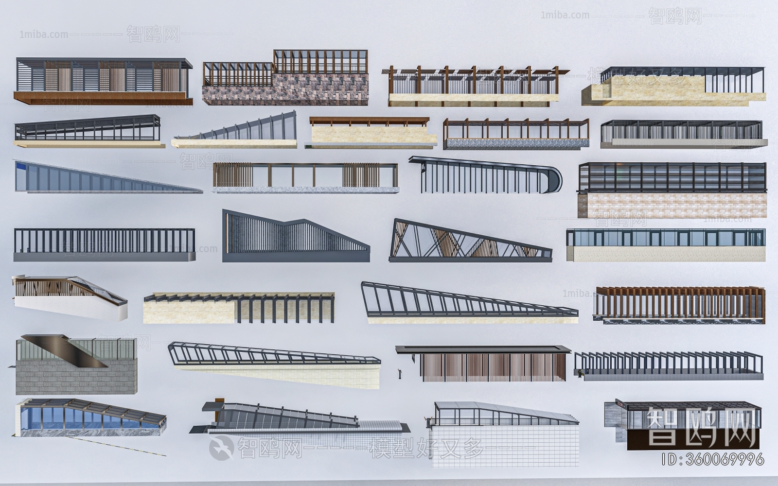 Modern Underground Parking Lot