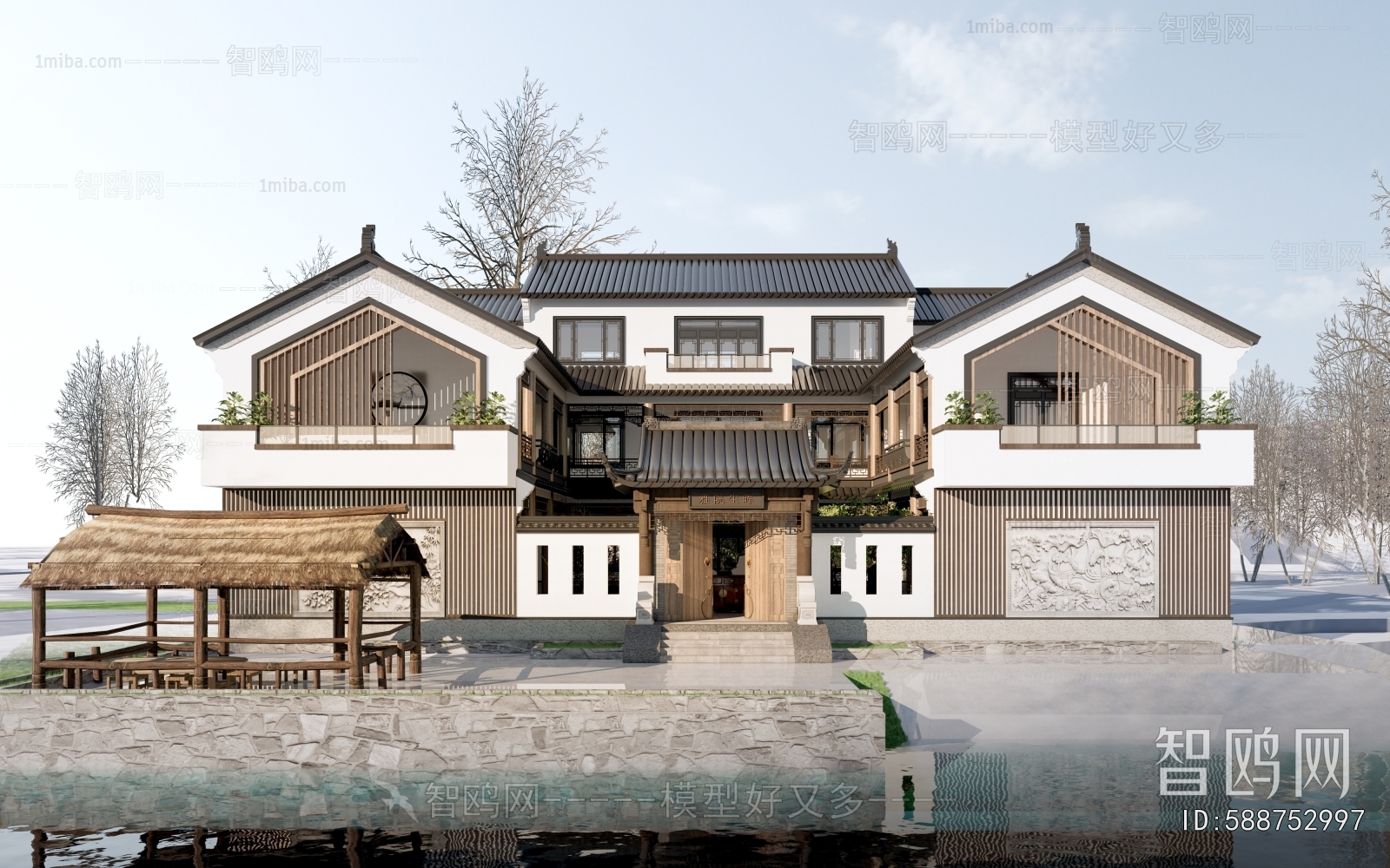 New Chinese Style Residential Building