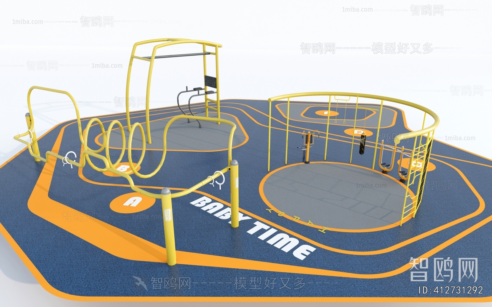 Modern Fitness Equipment