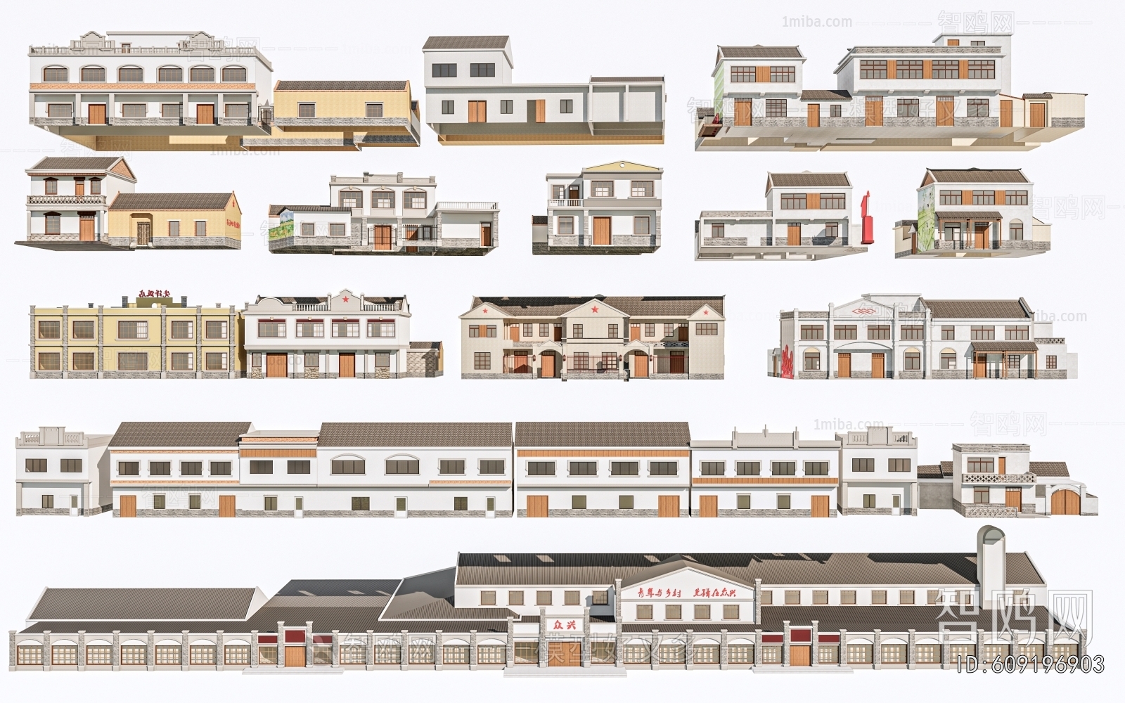 New Chinese Style Residential Building