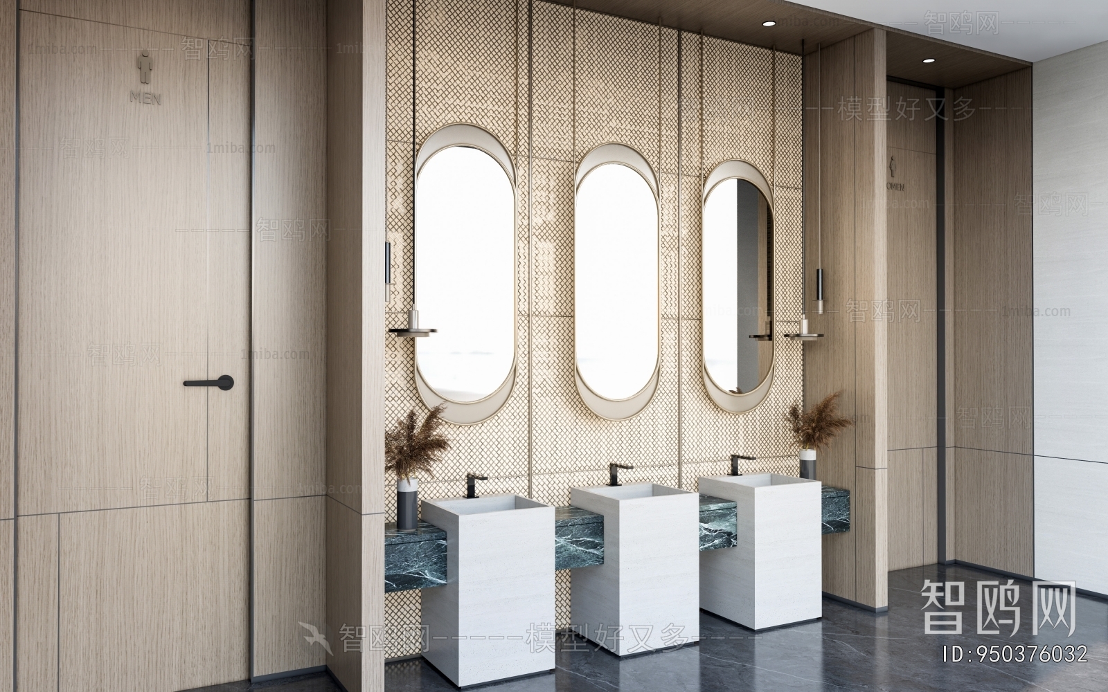 Modern Public Toilet