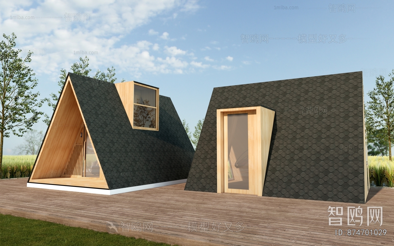 Modern Appearance Of Commercial Building