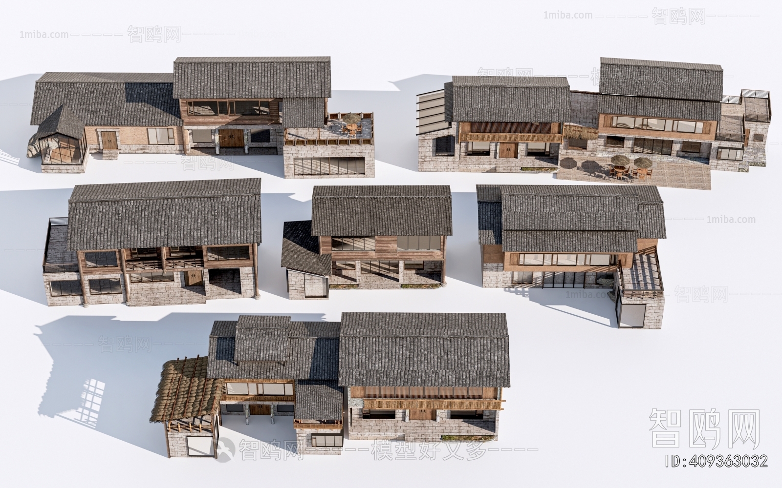 New Chinese Style Residential Building