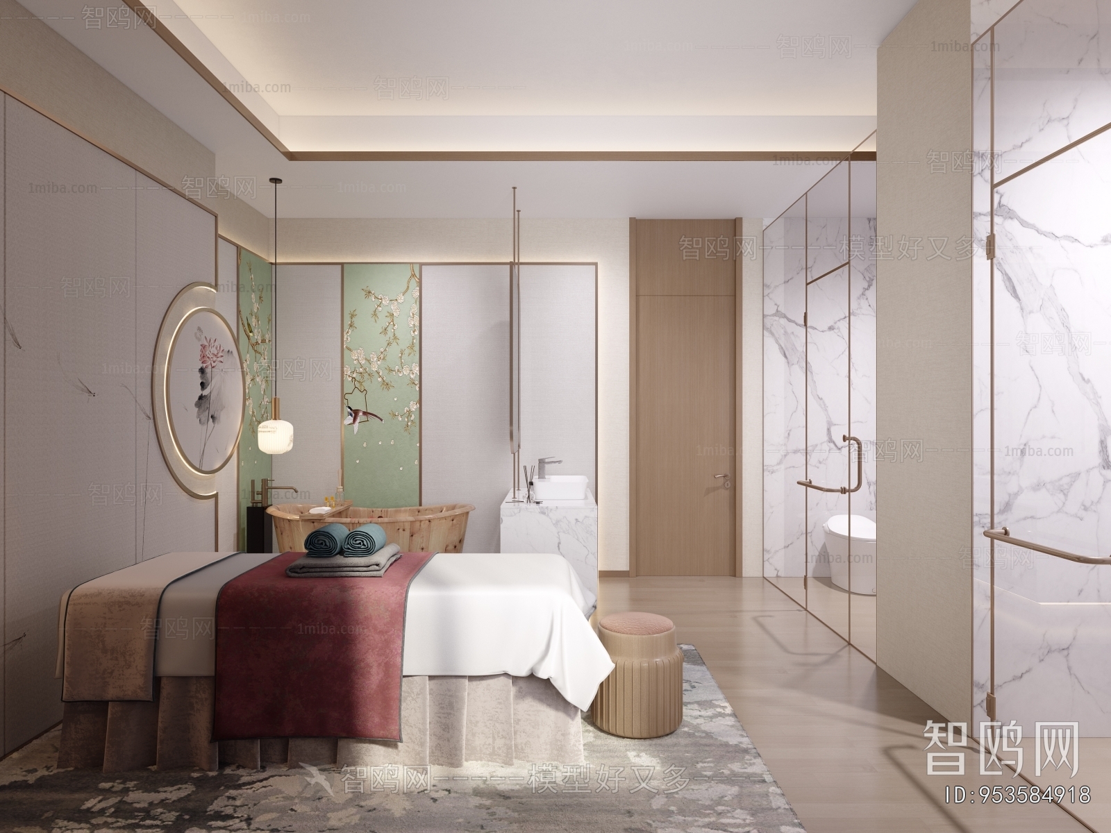 New Chinese Style SPA Beauty