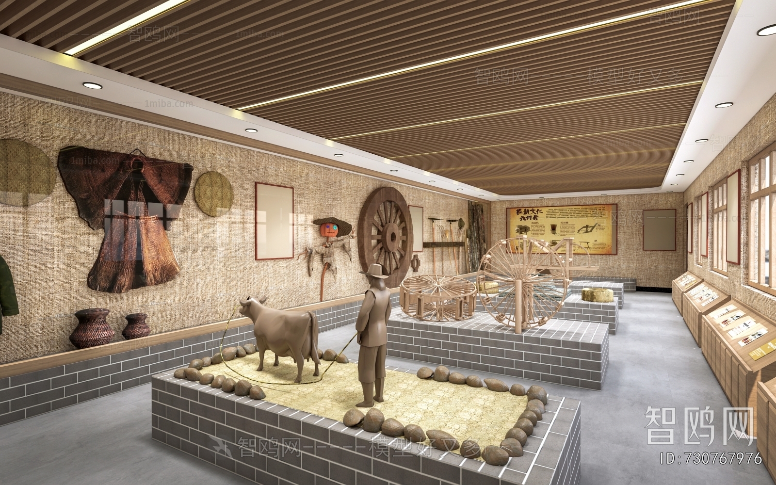 New Chinese Style Exhibition Hall