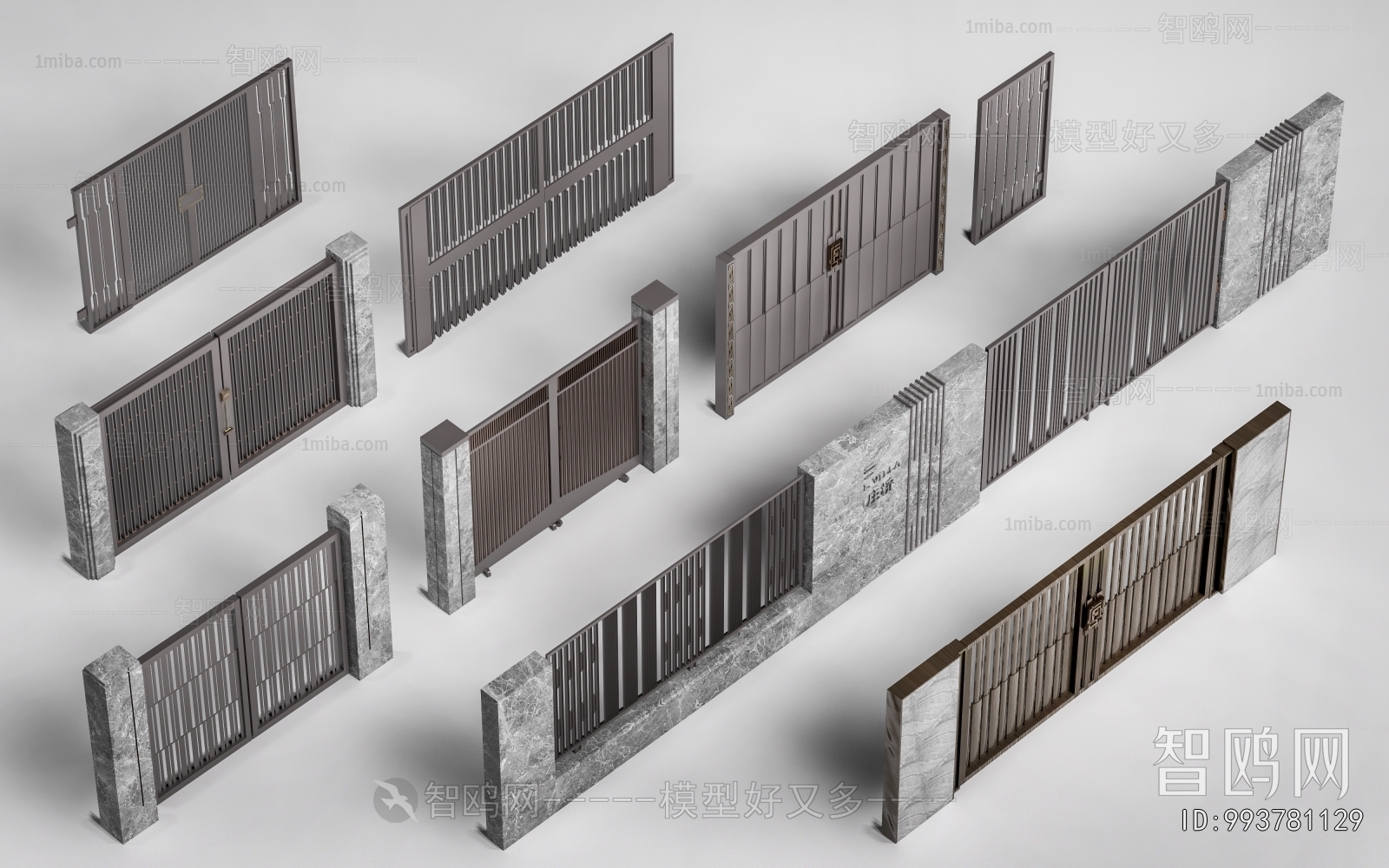 New Chinese Style Gate