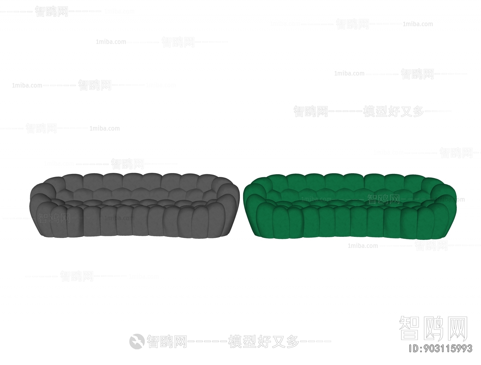 Nordic Style A Sofa For Two