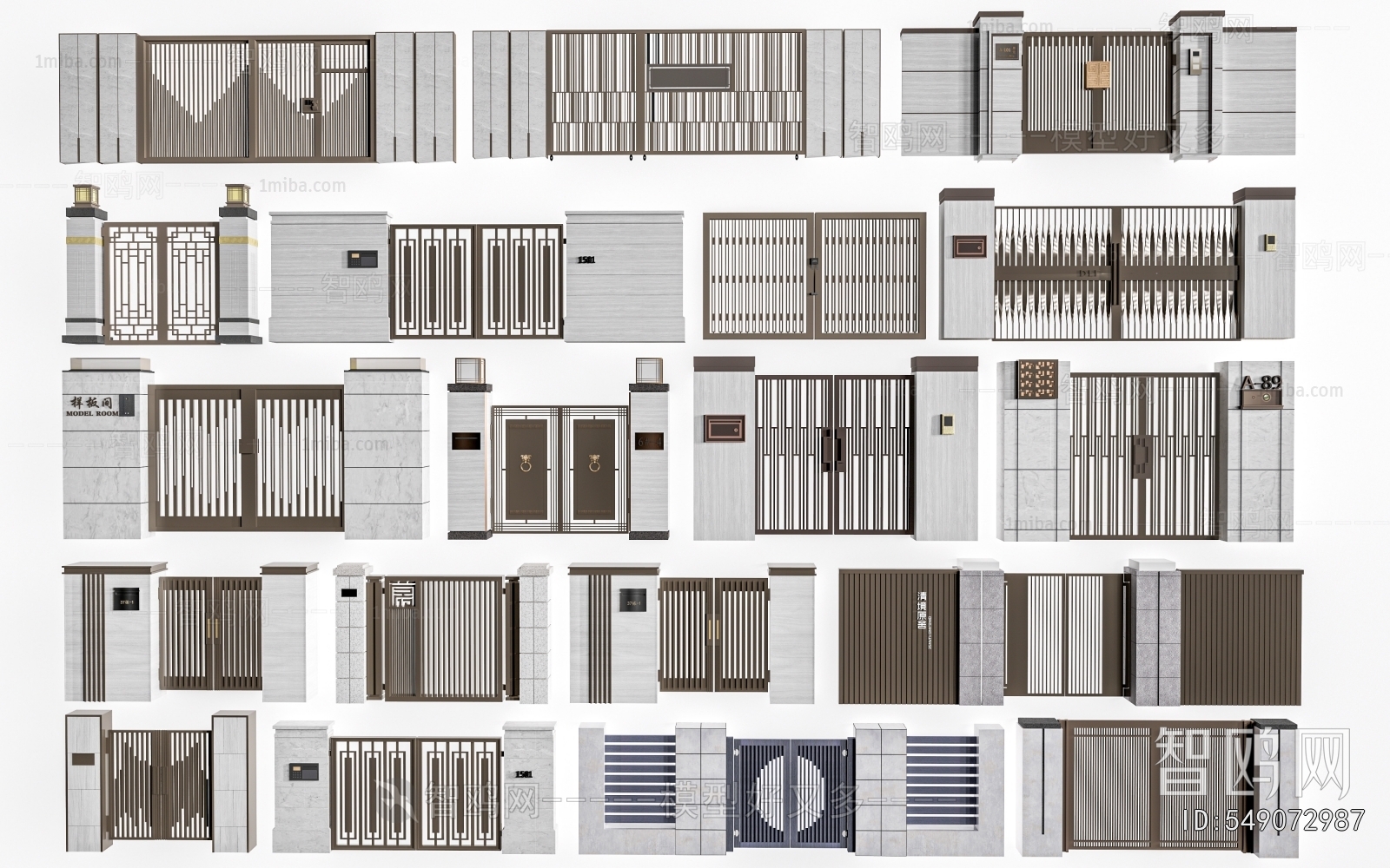 New Chinese Style Gate