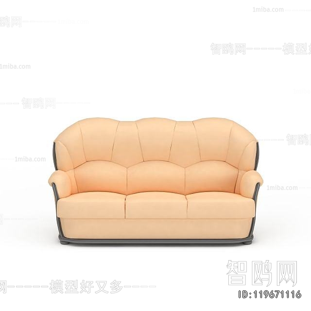 American Style Three-seat Sofa