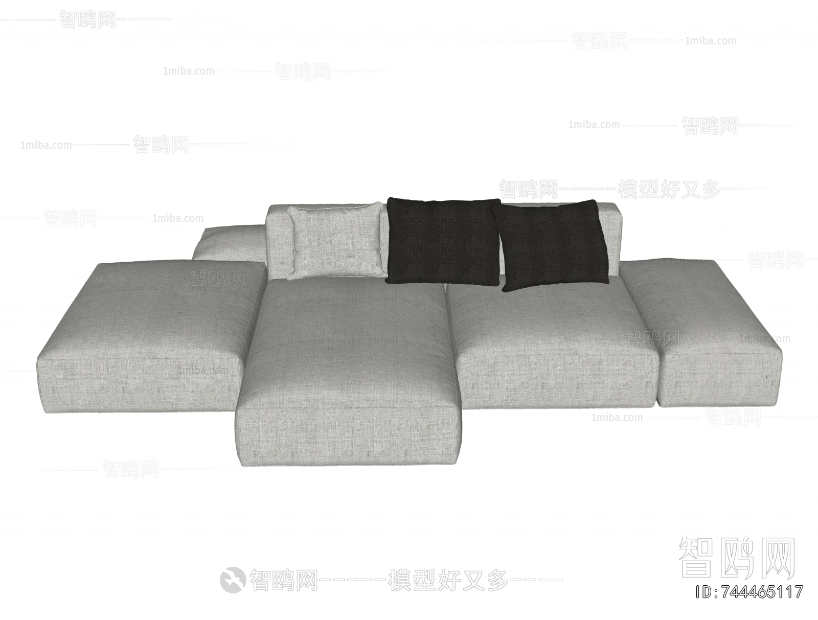 Modern Multi Person Sofa
