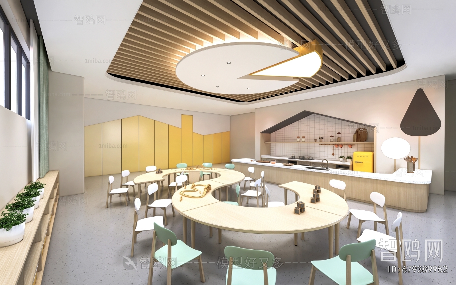 Modern Kindergarten Classrooms