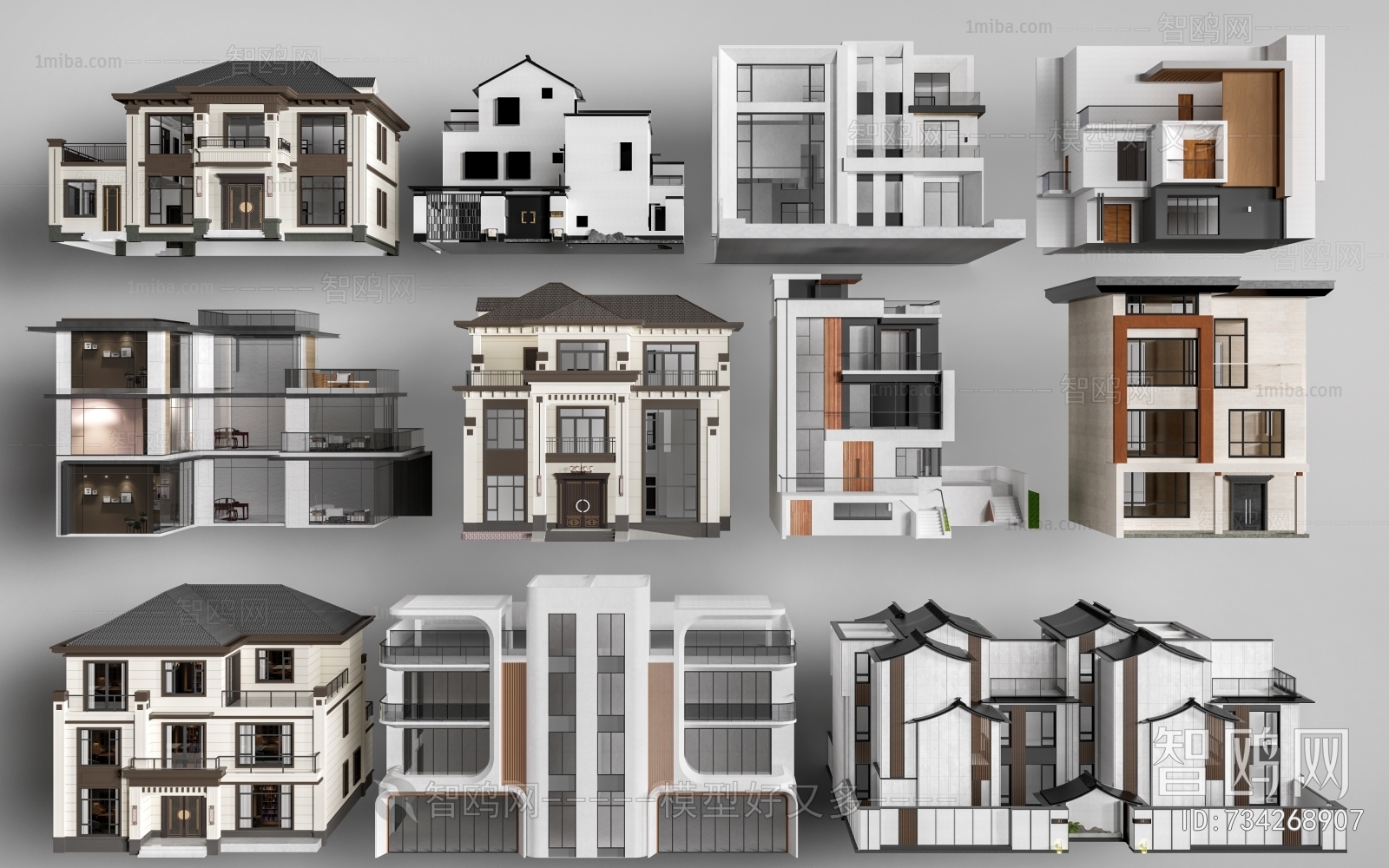 New Chinese Style Detached Villa