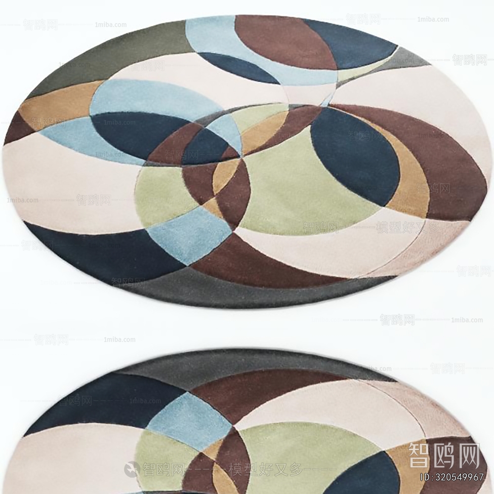 Modern Circular Carpet
